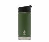 Kubek termiczny MIZU V5 Coffee Lid 450 ml ciemozielony army green